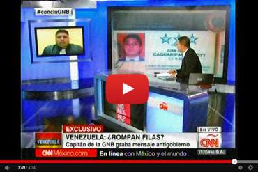 ¡ENTÉRATE! Esto dijo el Capitán de la GNB en CNN sobre su revelación a Maduro (Video)