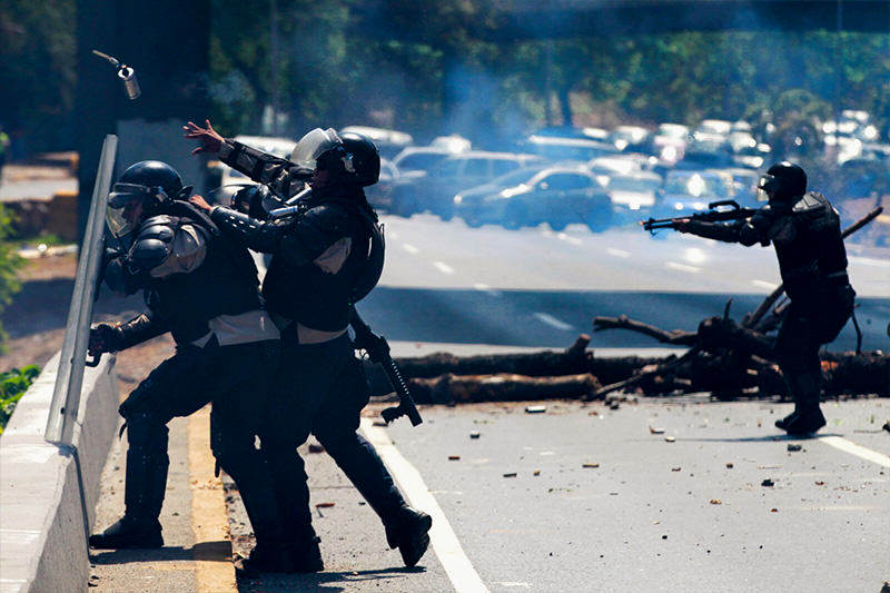 protesta venezuela bello monte detenidos gnb