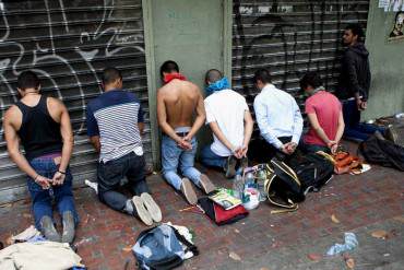 ¡SIGUE LA REPRESIÓN! Al menos 15 personas detenidas durante manifestación en Chacaíto