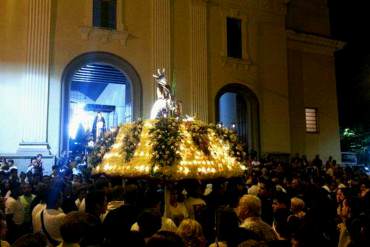 ¡FIN DE MUNDO! Represión en Chacao interrumpió procesión de El Nazareno este Miércoles Santo