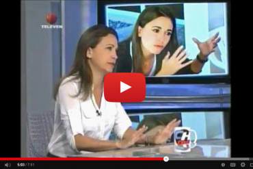 ¡BUENÍSIMA! Así fue la entrevista de Maria Corina Machado junto a Luis Chataing (Video)