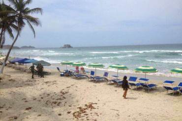 ¿PLAYA O CALLE? Venezolanos reportan baja afluencia en playas de Margarita este #16A (+ Foto)