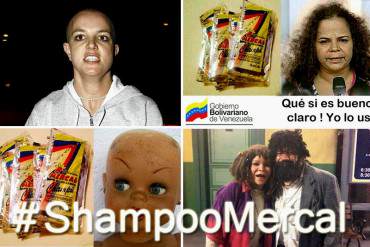 ¡BUENÍSIMO! Estas son las mejores imágenes que no deja el trending topic «Shampoo Mercal»