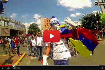 ¡IMPRESIONANTE VIDEO! Así estuvo Caracas #12A a 60 días de iniciadas las protestas