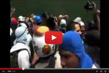 ¿Y EL RESTO QUÉ? Maduro muestra en Cadena Nacional video de ataques contra chavista en UCV