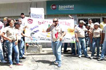 ¡OTRO LOGRO DE LA REVOLUCIÓN! Trabajadores de Ipostel paralizan actividades en Bolívar