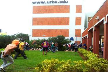 ¡»GAS DEL BUENO»! Reportan un estudiante herido en URBE tras enfrentamientos con GNB (+ Fotos)