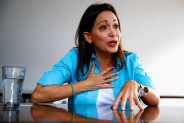 ¡SIN PELOS EN LA LENGUA! María Corina Machado: Persecución del régimen «demuestra miedo»
