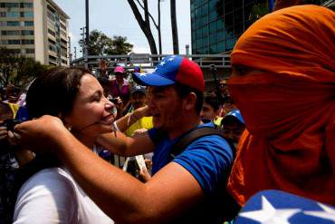 María Corina Machado: «Los jóvenes le arrebataron la careta al régimen» #1M (+Fotos)