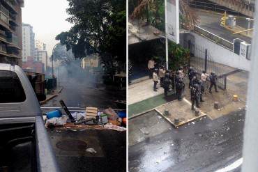 ¡Y SIGUEN! PNB arremete nuevamente contra manifestantes en Los Palos Grandes (Fotos)