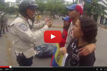 ¡INCREÍBLE! PNB excusa ante estudiantes su actitud violenta y represiva (Video)