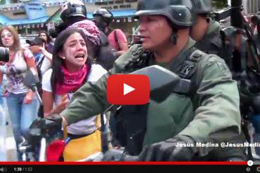 EN VIDEO: Así fue la detención de los estudiantes en Las Mercedes este #12M