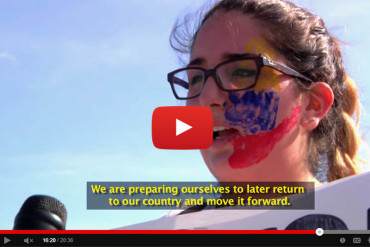 ¡VENEZUELA LUCHA! El documental de una estudiante en Miami que causó revuelo (+Video)