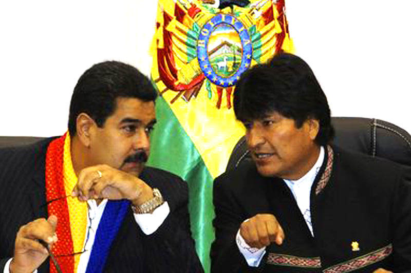 Evo-Morales-Nicolas-Maduro