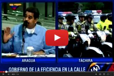 ¡DÁNDOSELA DE LA GRAN COSOTA! Maduro: «Me tienen que cuidar» (+ Video)