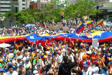 ¡VENEZUELA SE DEFIENDE! Así se encuentra la Plaza Brión de Chacaito este #8J (+Fotos)