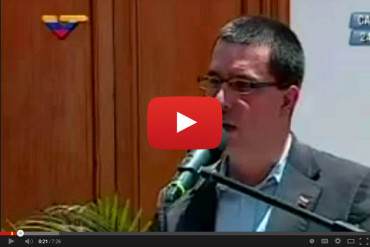 ¡OH BUENO! Ahora resulta que Chávez fue un líder árabe, esto dijo Arreaza (+ Video)