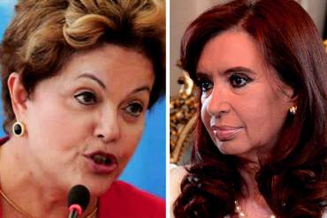 ¡A CHULEAR! CFK y Rousseff llegan a Venezuela para reunión de Mercosur