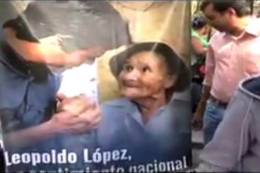 ¡CUERDA DE ABUSADORES! Oficialistas impiden acto de reconocimiento a Leopoldo (+ Video)