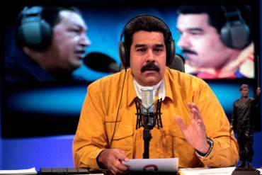 ¡BURRO HABLANDO DE OREJAS! Maduro considera que la oposición ha tenido una año «terrible»