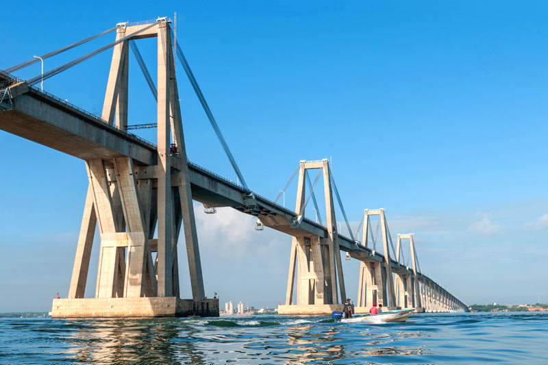 Puente Rafael Urdaneta Puente sobre el Lago Maracaibo