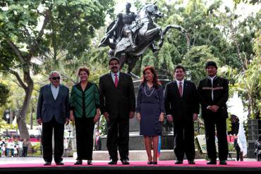 ¡CHULOS DE LA PATRIA! Gobiernos sudaméricanos apoyan a Maduro por un «beneficio propio»