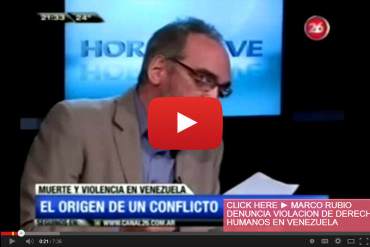 ¡IMPERDIBLE! Biógrafo de Chávez perdió la compostura en plena entrevista (+ Video)