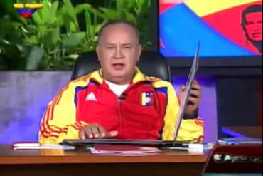 EN VIDEO: El MATÓN Diosdado Cabello AMENAZA a periodistas por hacer su trabajo