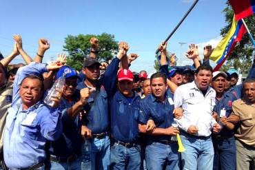 ¡SIGUE LA HUELGA! Sidoristas EN PARO por rechazo de contrato colectivo «chimbo» del régimen