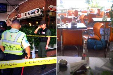 ¡DESGRACIA DE PAÍS! Asesinado hombre en Restaurante Rey David de la Boyera en Caracas  (+ Fotos)