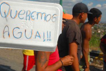 ¡LA PATRIA MISERABLE! Racionamiento de agua podría extenderse HASTA EL 2015