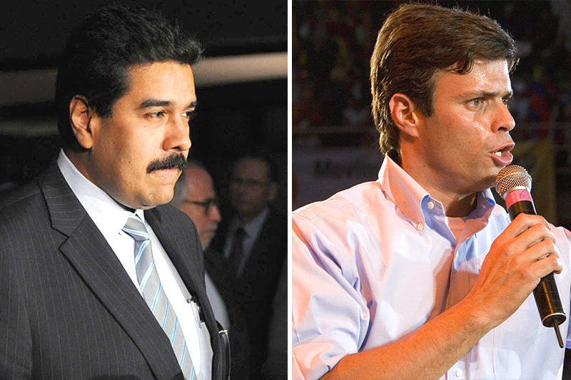 nicolas-maduro-y-leopoldo-lopez