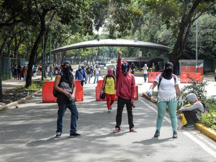 protesta ucv