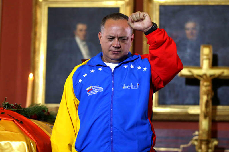 Diosdado Cabello Presidente de la Asamblea Nacional Venezuela Juramento