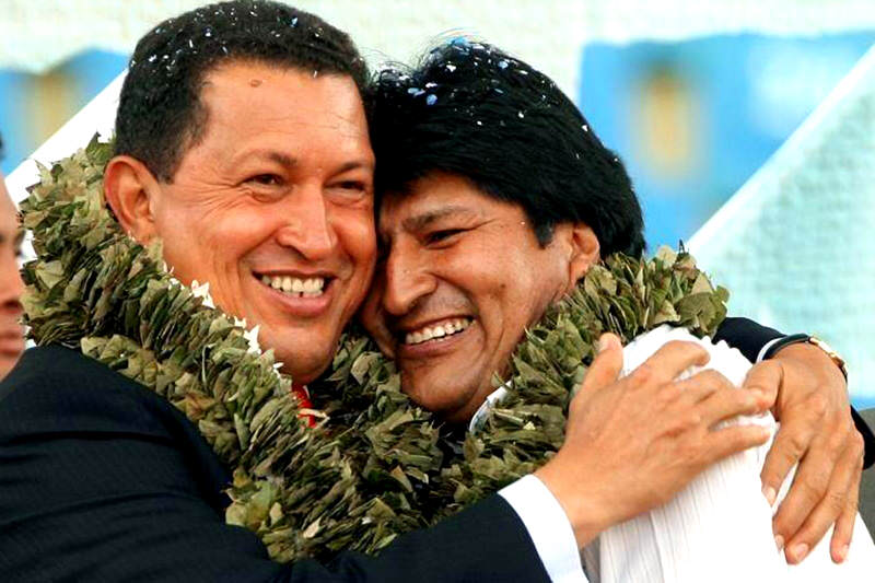 Evo-Morales-y-Chavez