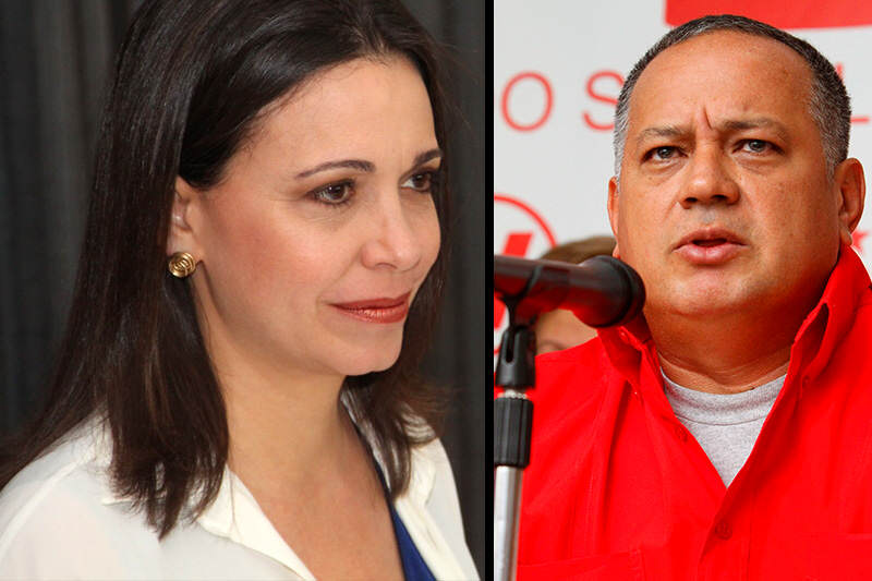 Maria-Corina-Machado-Diosdado-Cabello