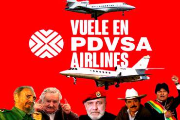 ¡LA DOBLE MORAL! No solo la niñera viaja en PDVSA Airlines: Acá los otros enchufados que lo hacen