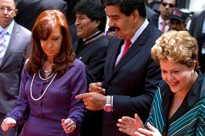 Mercosur-Cristina-Kirchner-Dilma-Rousseff-Nicolas-Maduro-Latinoamerica