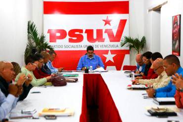 ¡ANDAN DESESPERADOS! Tras inminente FRACASO Maduro se reunió con el buró político del Psuv