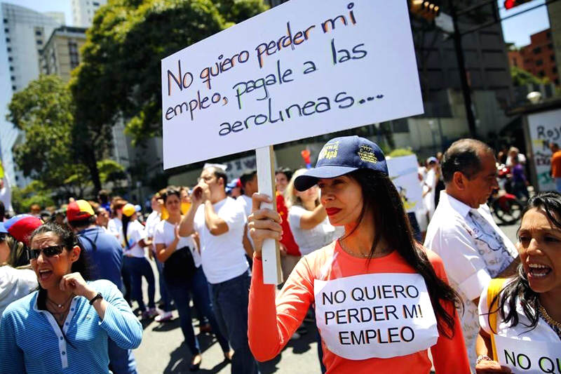 Crisis Aerea en Venezuela Venta de Boletos Pasajes Aereos Aerolineas 