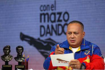 ¡SALIÓ EL DEMONIO! Diosdado Cabello: «El que traiciona a Chávez le cae la ira de los pueblos»