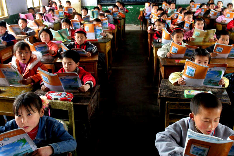 Educacion en China Adoctrinamiento 