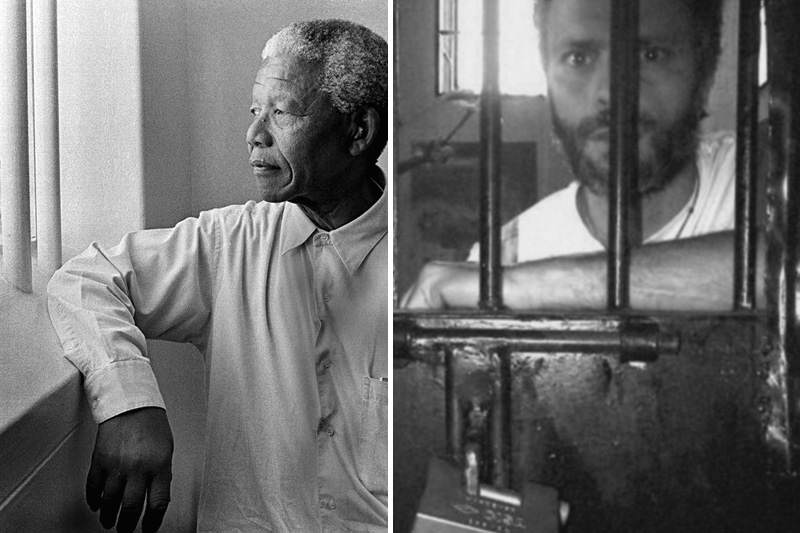 Nelson Mandela igual que Leopoldo Lopez Preso Politico en Venezuela