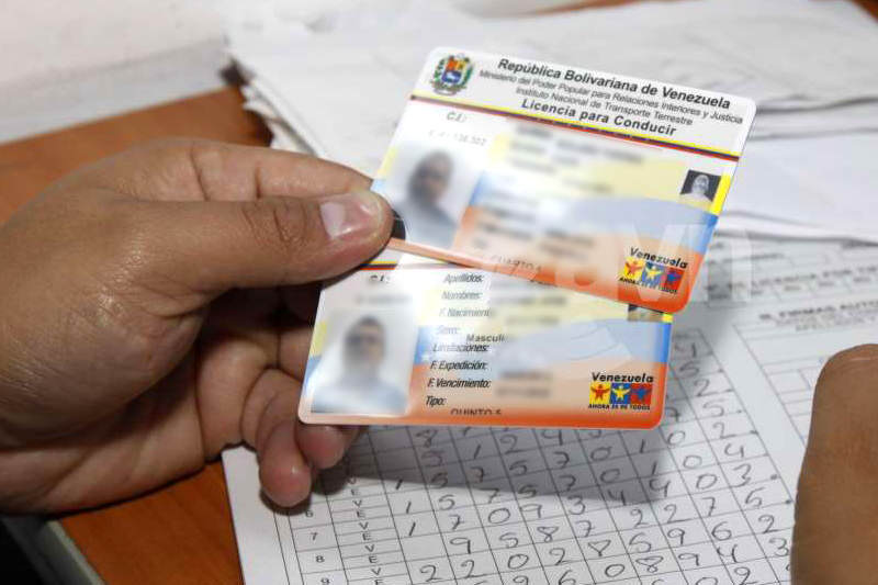 Licencias de Conducir en Venezuela