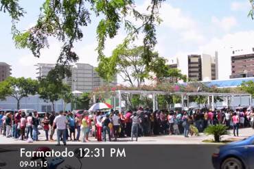 ¡NOS HUNDIERON EN LA MISERIA! Así son las colas para comprar en la Venezuela socialista (+Video)