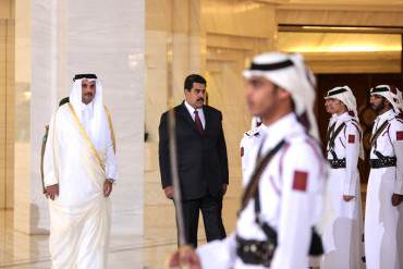 ¡ASÍ SERÁ LA ASFIXIA! Maduro: Bancos de Qatar nos darán el oxígeno para cubrir caída del crudo