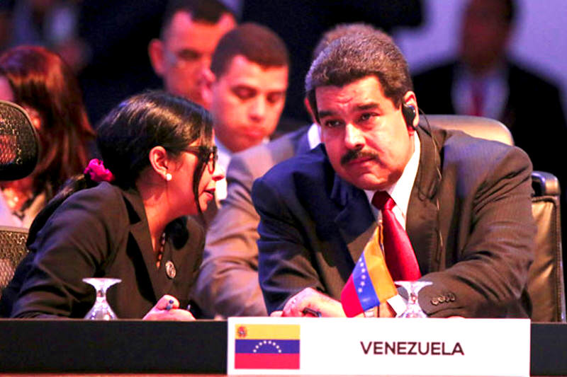 Maduro-Celac-Delcy-Rodriguez