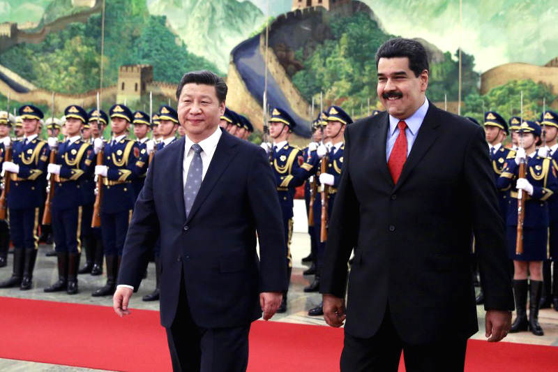 Presidente de China con Nicolas Maduro 01-07-2015 