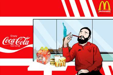 ¡DERRETIDOS AL IMPERIO! «Coca Cola y McDonald’s son bienvenidos en Cuba», dijo hijo de Fidel