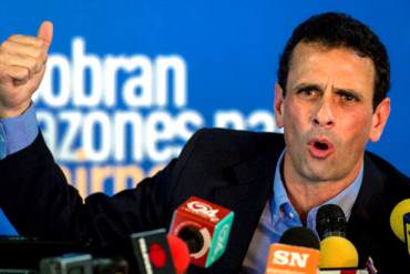 ¡LE TUMBA EL SHOW! Capriles dispuesto a debatir, en cadena, el caso de la mujer descuartizada